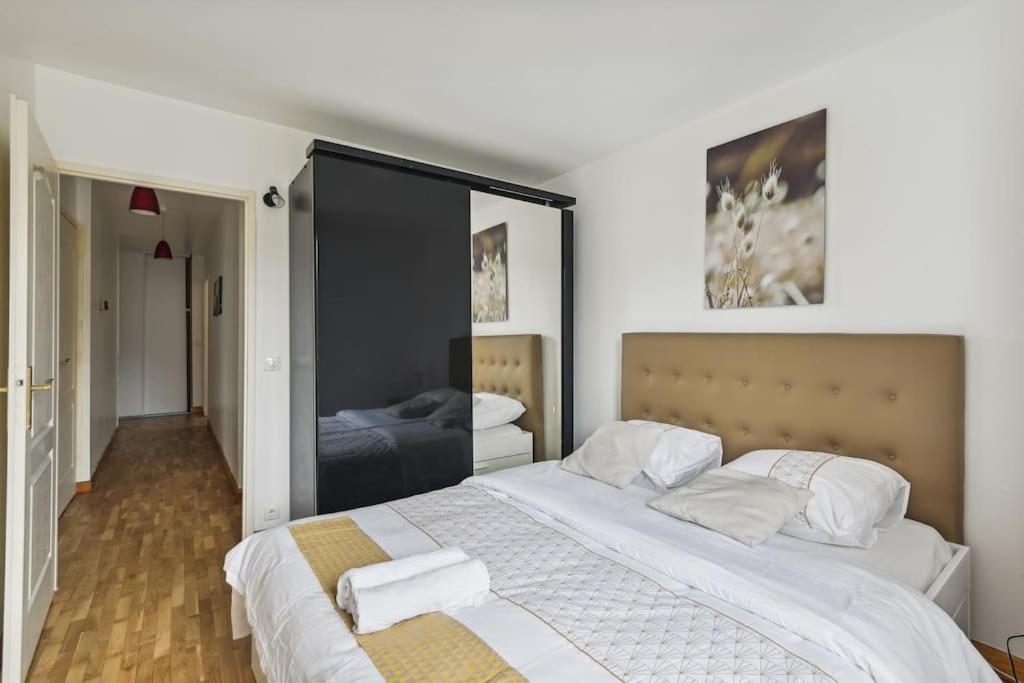 "Joie De Vivre" - Parisian Spacious & Charming Flat Asnieres-sur-Seine Luaran gambar