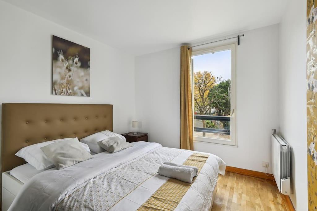 "Joie De Vivre" - Parisian Spacious & Charming Flat Asnieres-sur-Seine Luaran gambar