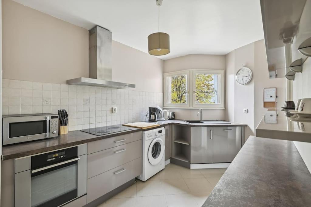 "Joie De Vivre" - Parisian Spacious & Charming Flat Asnieres-sur-Seine Luaran gambar